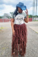 I will walk  by Faith Christian t-shirts