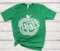 teacher vibes t-shirt